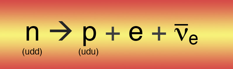 neutron beta decay