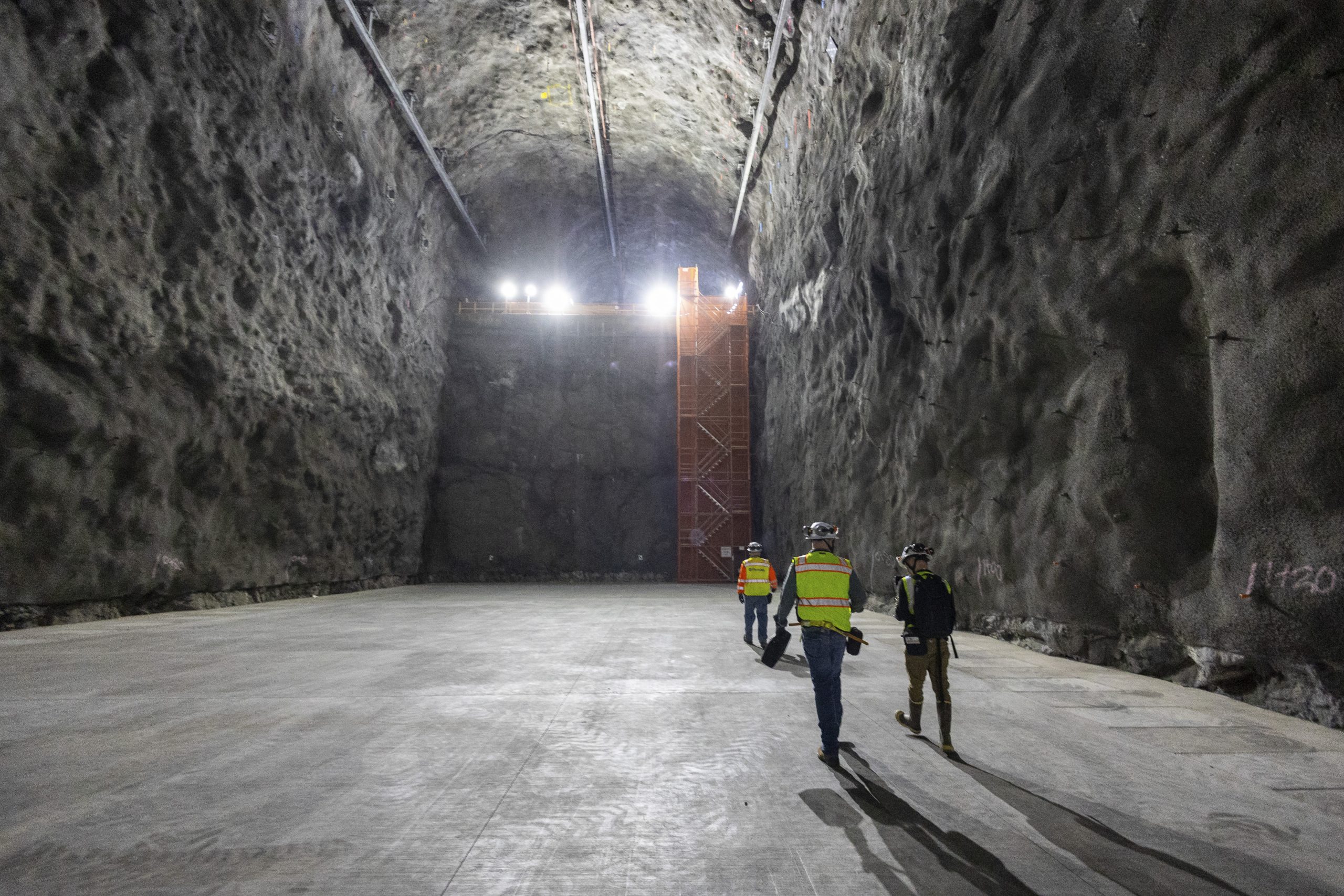 25-0097-24.hr Quarterly survey of LBNF caverns in Lead, South Dakota. Credit: Fermilab